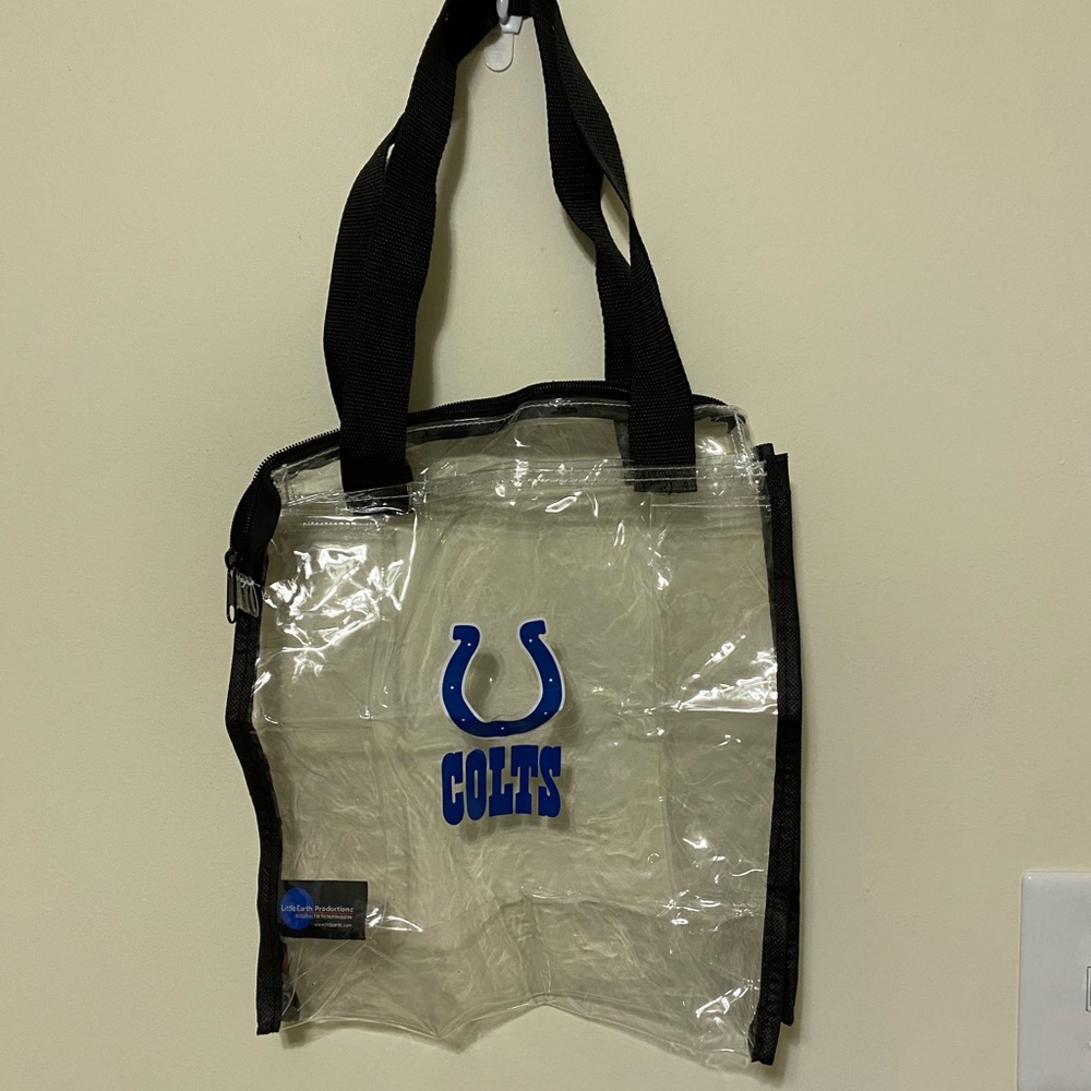 NFL Clear Colts tote